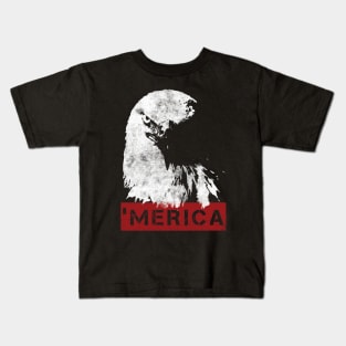 Merica - Bald Eagle Kids T-Shirt